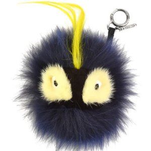 Fendi Bag Bug Charm Fur Monster